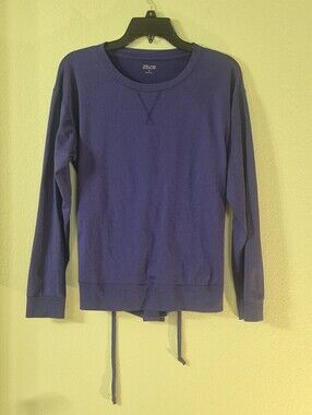 ZELOS Indigo Crewneck Sweatshirt